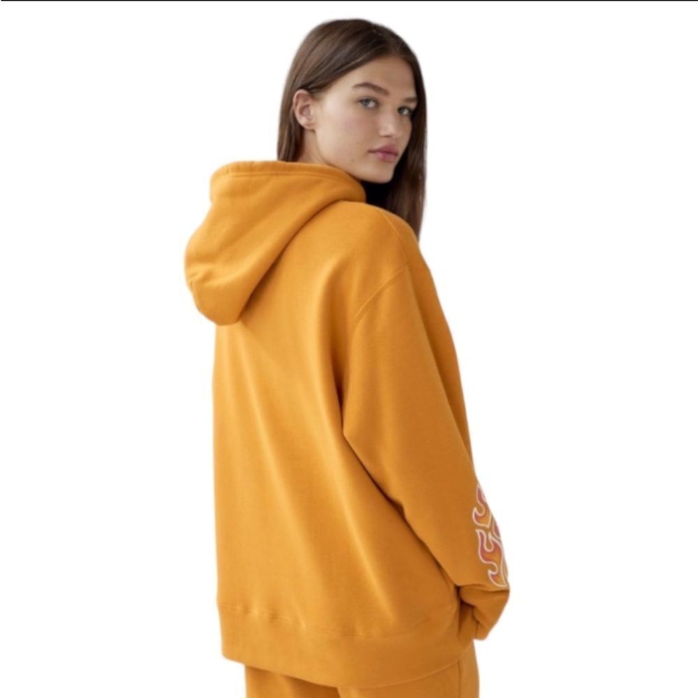 Outkast Urban Outfitters UO Flame Oversized Hoodie Sweatshirt NEW S M - Picture 4 of 4